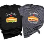 Funny Couple T-Shirts: We Finish Each Other's Sandwiches