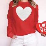 Cute Love Heart Graphic Valentine’s Day Tee