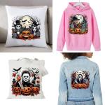 Halloween Iron-On Transfers for T-Shirts and Bags