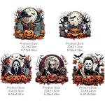 Halloween Iron-On Transfers for T-Shirts and Bags