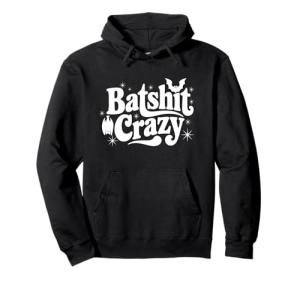 Batshit Crazy Halloween Bats Retro T-Shirt