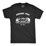Crazy Dog Camp Crystal Lake Jason T-Shirt
