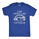 Crazy Dog Camp Crystal Lake Halloween T-Shirt