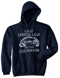 Camp Crystal Lake Funny Graphic Hoodie