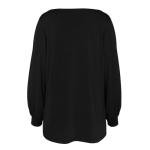 Vintage Gothic Skull Boat Neck Tee for Women