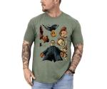 Spooky Horror Movie Characters Halloween T-Shirt