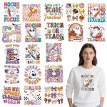 Halloween Teacher Iron-On Transfers - 20 Pack