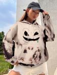 KNEYATTA Spooky Halloween Ghosts Long Sleeve Shirt