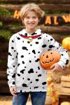 Halloween Cartoon Pullover for Kids 5-6 Years