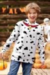 Halloween Cartoon Pullover for Kids 5-6 Years