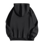 Women's Halloween Graphic Oversized Hoodie - Black