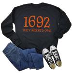 Witch Halloween Sweatshirt for Women - Black