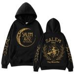 Salem 1692 Vintage Halloween Witch Hoodie