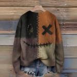 Funny Pumpkin Graphic Halloween T-Shirt for Men