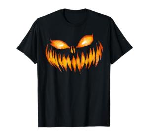 Scary Jack O'Lantern Halloween T-Shirt