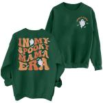 Cute Spooky Mama Halloween Sweatshirt for Women