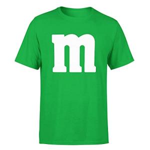 Funny Letter M Halloween T-Shirt for Men