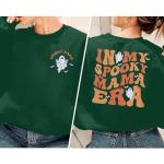 Cute Spooky Mama Halloween Sweatshirt for Women