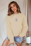 Halloween Ghost Coffee Sweatshirt for Women