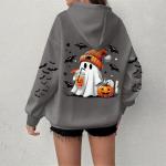 Spooky Plus Size Halloween Hoodies for Women