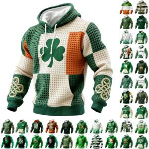 Men's St. Patrick's Day Green Hoodie