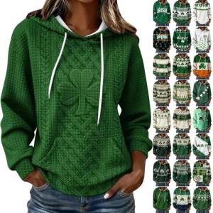 Funny Shamrock Hoodie for St. Patrick's Day