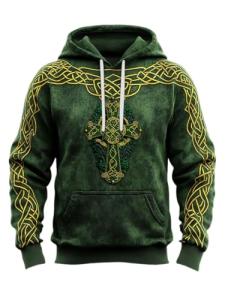 Men's St. Patrick's Day Shamrock Cross T-Shirt