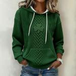 Women's St. Patrick's Day Shamrock Art T-Shirt