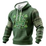 Men's St. Patrick's Day Green Clover T-Shirt