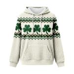 Funny St. Patrick's Day Shamrock Sweatshirt for Women
