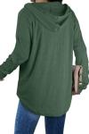 St. Patrick's Day Green Pullover Hoodie for Women