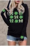 Funny Shamrock Graphic Tee for Women
