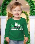 Boys St. Patrick's Day Construction Truck Shirt