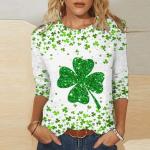 Ceboyel Women's Funny St. Patrick's Day Tee