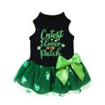 Cutest Clover St. Patrick's Day Dog Dress