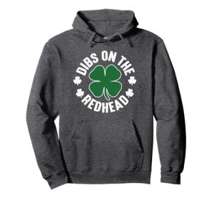 Redhead St. Patrick's Day Pullover Hoodie
