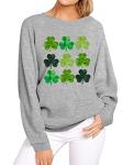 Women's St. Patrick's Day Clover Graphic Tee
