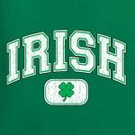 Vintage Irish Shamrock Graphic Hoodie for St. Patrick's Day