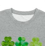 Women's St. Patrick's Day Clover Graphic Tee