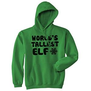 Funny Christmas Elf Hoodie for Men and Women