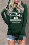 Funny Christmas Tree Farm Hoodie T-Shirt for Women