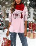 Buffalo Plaid Christmas Tree Shirt for Women