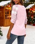 Buffalo Plaid Christmas Tree Shirt for Women