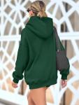 Colorful Christmas Tree Oversized Hoodie for Women