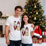 Christmas Iron On Transfers for T-Shirts - 6 Pack