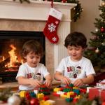 Christmas Iron On Transfers for T-Shirts - 6 Pack