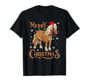 Christmas Horse T-Shirt for All Ages