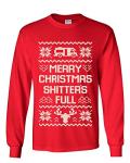 Funny Christmas Shitter's Full Long Sleeve Tee