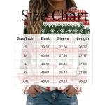 Cute Santa Claus Print Christmas T-Shirt for Women