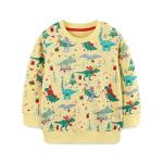 Dinosaur Print Toddler Christmas Sweatshirt 3T
